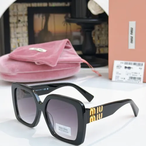 Wholesale MIU MIU AAA Quality Sunglasses #1448873 $60.00 USD, Wholesale Quality Replica MIU MIU AAA Sunglasses