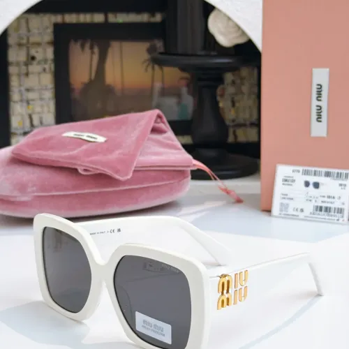 Wholesale MIU MIU AAA Quality Sunglasses #1448874 $60.00 USD, Wholesale Quality Replica MIU MIU AAA Sunglasses