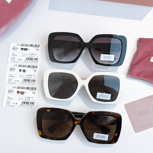 Replica MIU MIU AAA Quality Sunglasses #1448875 $60.00 USD for Wholesale