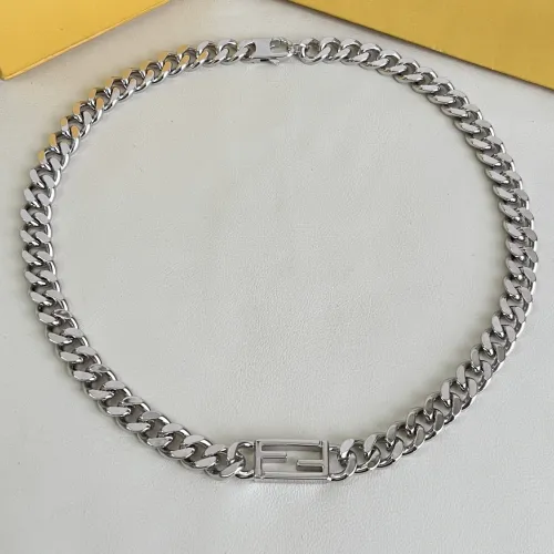 Wholesale Fendi Necklaces #1448912 $48.00 USD, Wholesale Quality Replica Fendi Necklaces