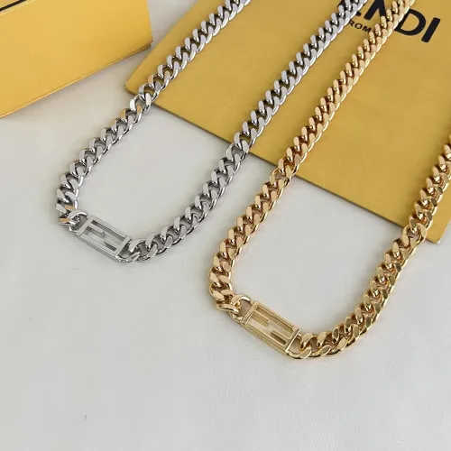 Replica Fendi Necklaces #1448912 $48.00 USD for Wholesale