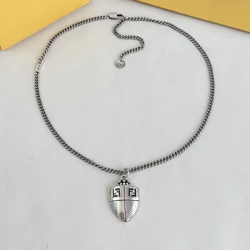 Wholesale Fendi Necklaces #1448914 $42.00 USD, Wholesale Quality Replica Fendi Necklaces