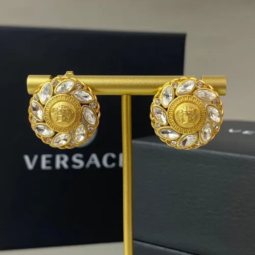 Wholesale Versace Earrings For Women #1448955 $32.00 USD, Wholesale Quality Replica Versace Earrings