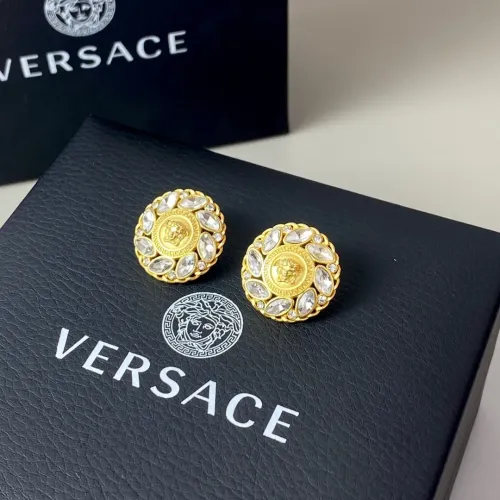 Replica Versace Earrings For Women #1448955 $32.00 USD for Wholesale