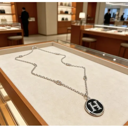 Replica Hermes Necklaces #1448972 $40.00 USD for Wholesale