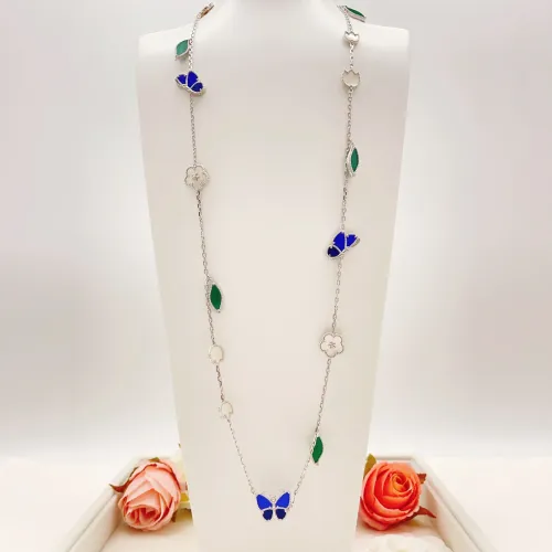 Replica Van Cleef & Arpels Necklaces For Women #1448979 $80.00 USD for Wholesale