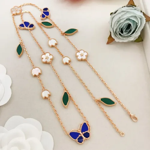 Wholesale Van Cleef &amp; Arpels Necklaces For Women #1448980 $80.00 USD, Wholesale Quality Replica Van Cleef &amp; Arpels Necklaces