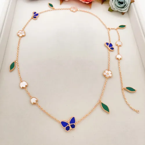 Replica Van Cleef & Arpels Necklaces For Women #1448980 $80.00 USD for Wholesale
