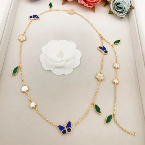 Replica Van Cleef & Arpels Necklaces For Women #1448981 $80.00 USD for Wholesale