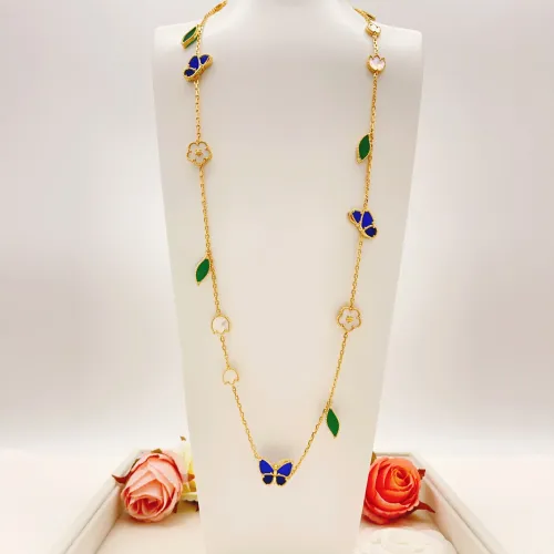 Replica Van Cleef & Arpels Necklaces For Women #1448981 $80.00 USD for Wholesale