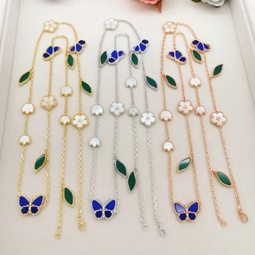Replica Van Cleef & Arpels Necklaces For Women #1448981 $80.00 USD for Wholesale