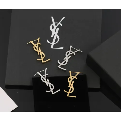 Replica Yves Saint Laurent YSL Earrings For Women #1449010 $25.00 USD for Wholesale