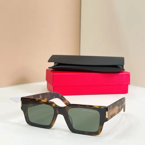 Wholesale Yves Saint Laurent YSL AAA Quality Sunglasses #1449080 $60.00 USD, Wholesale Quality Replica Yves Saint Laurent YSL AAA Quality Sunglasses