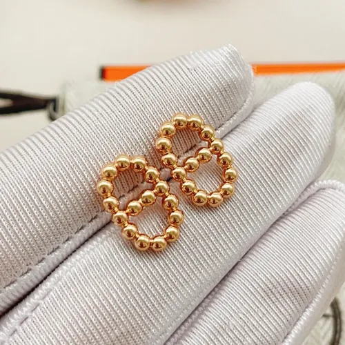 Replica Hermes Earrings For Women #1449086 $32.00 USD for Wholesale