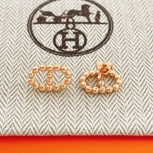 Replica Hermes Earrings For Women #1449086 $32.00 USD for Wholesale