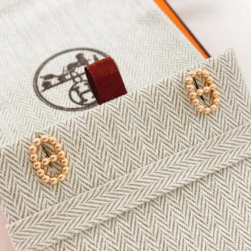 Replica Hermes Earrings For Women #1449086 $32.00 USD for Wholesale