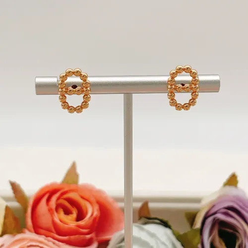 Replica Hermes Earrings For Women #1449086 $32.00 USD for Wholesale