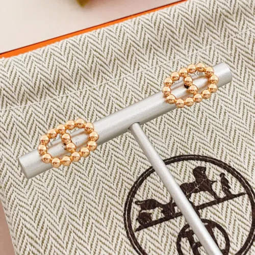 Replica Hermes Earrings For Women #1449086 $32.00 USD for Wholesale