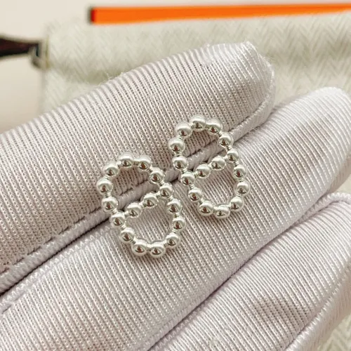 Replica Hermes Earrings For Women #1449090 $32.00 USD for Wholesale