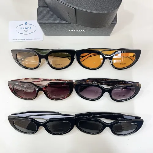 Replica Prada AAA Quality Sunglasses #1449104 $60.00 USD for Wholesale