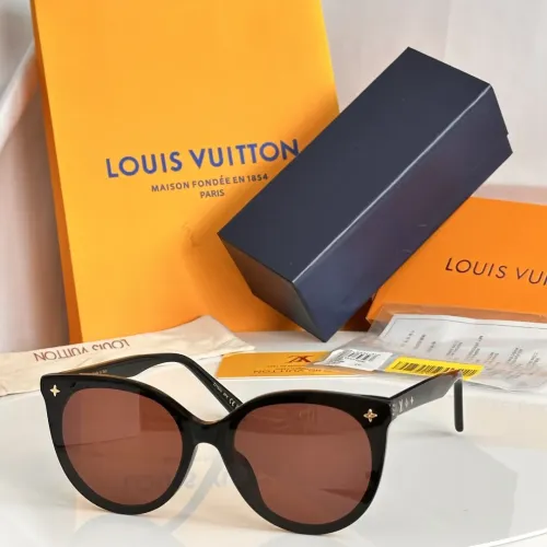 Wholesale Louis Vuitton AAA Quality Sunglasses #1449129 $56.00 USD, Wholesale Quality Replica Louis Vuitton AAA Quality Sunglasses