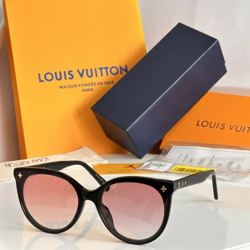 Wholesale Louis Vuitton AAA Quality Sunglasses #1449132 $56.00 USD, Wholesale Quality Replica Louis Vuitton AAA Quality Sunglasses