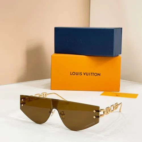 Wholesale Louis Vuitton AAA Quality Sunglasses #1449137 $60.00 USD, Wholesale Quality Replica Louis Vuitton AAA Quality Sunglasses