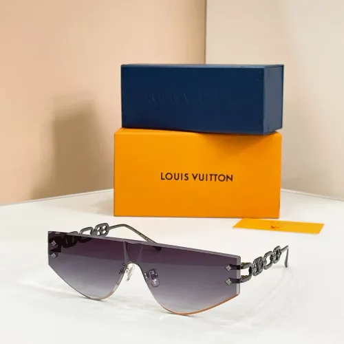 Wholesale Louis Vuitton AAA Quality Sunglasses #1449141 $60.00 USD, Wholesale Quality Replica Louis Vuitton AAA Quality Sunglasses