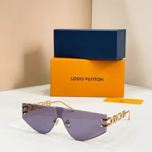 Wholesale Louis Vuitton AAA Quality Sunglasses #1449144 $60.00 USD, Wholesale Quality Replica Louis Vuitton AAA Quality Sunglasses