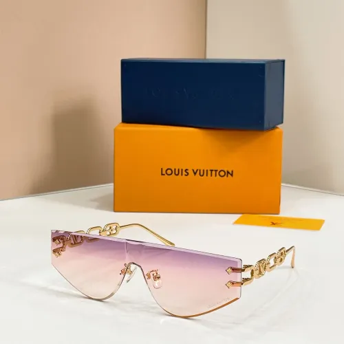 Wholesale Louis Vuitton AAA Quality Sunglasses #1449146 $60.00 USD, Wholesale Quality Replica Louis Vuitton AAA Quality Sunglasses