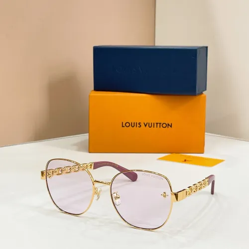 Wholesale Louis Vuitton AAA Quality Sunglasses #1449147 $60.00 USD, Wholesale Quality Replica Louis Vuitton AAA Quality Sunglasses