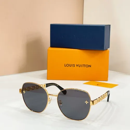 Wholesale Louis Vuitton AAA Quality Sunglasses #1449156 $60.00 USD, Wholesale Quality Replica Louis Vuitton AAA Quality Sunglasses