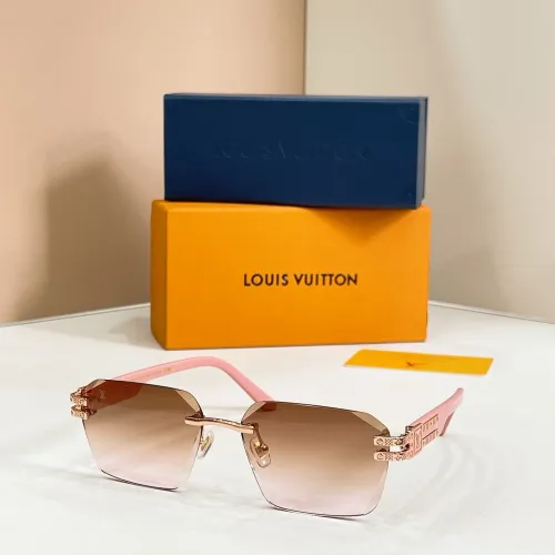 Wholesale Louis Vuitton AAA Quality Sunglasses #1449161 $60.00 USD, Wholesale Quality Replica Louis Vuitton AAA Quality Sunglasses
