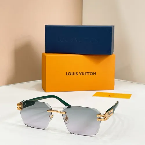 Wholesale Louis Vuitton AAA Quality Sunglasses #1449164 $60.00 USD, Wholesale Quality Replica Louis Vuitton AAA Quality Sunglasses