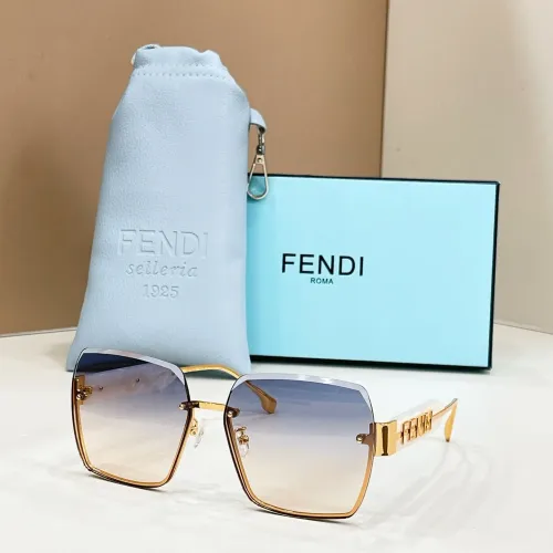 Wholesale Fendi AAA Quality Sunglasses #1449214 $64.00 USD, Wholesale Quality Replica Fendi AAA Quality Sunglasses
