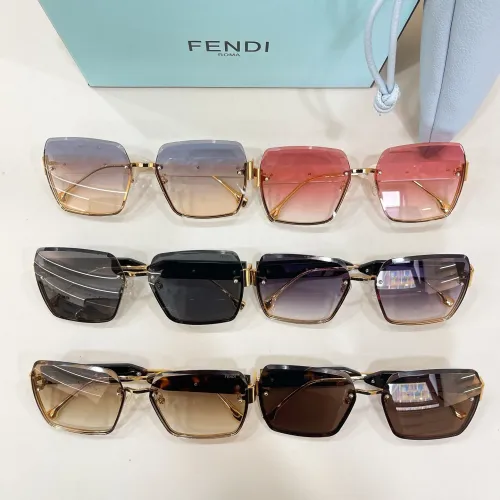Replica Fendi AAA Quality Sunglasses #1449214 $64.00 USD for Wholesale