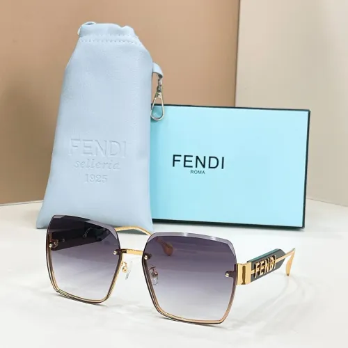 Wholesale Fendi AAA Quality Sunglasses #1449215 $64.00 USD, Wholesale Quality Replica Fendi AAA Quality Sunglasses
