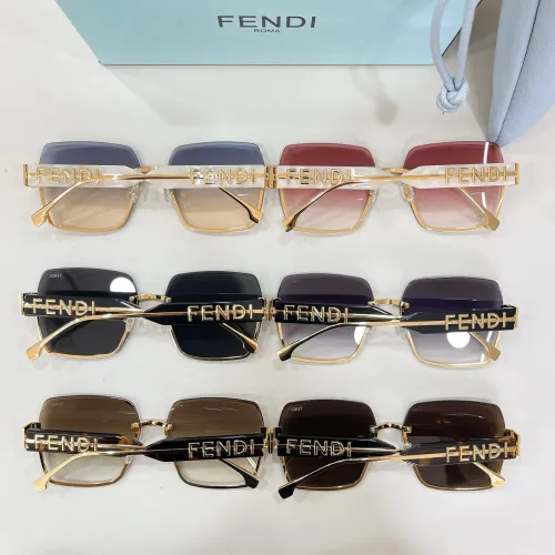 Replica Fendi AAA Quality Sunglasses #1449215 $64.00 USD for Wholesale