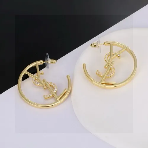 Wholesale Yves Saint Laurent YSL Earrings For Women #1449217 $27.00 USD, Wholesale Quality Replica Yves Saint Laurent YSL Earrings