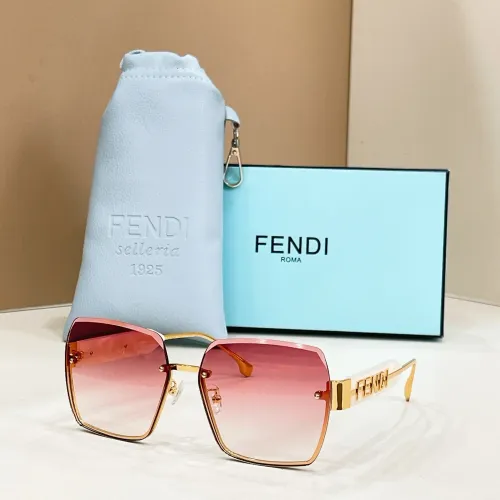 Wholesale Fendi AAA Quality Sunglasses #1449218 $64.00 USD, Wholesale Quality Replica Fendi AAA Quality Sunglasses