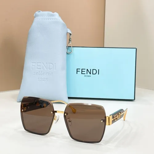 Wholesale Fendi AAA Quality Sunglasses #1449220 $64.00 USD, Wholesale Quality Replica Fendi AAA Quality Sunglasses