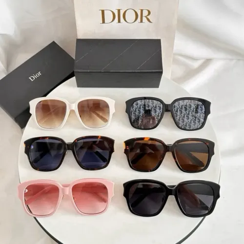 Replica Christian Dior AAA Quality Sunglasses #1449229 $56.00 USD for Wholesale