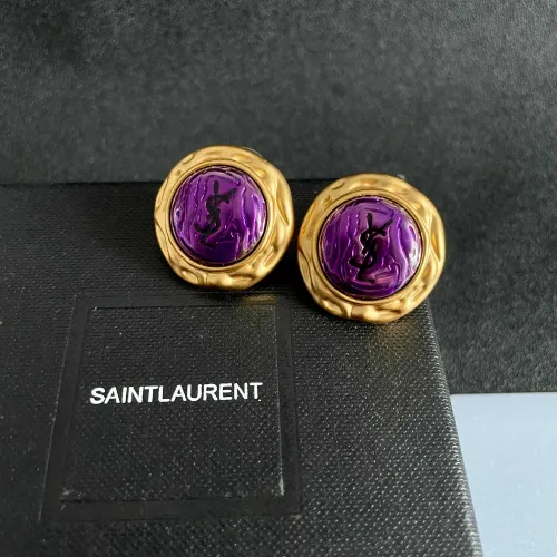 Wholesale Yves Saint Laurent YSL Earrings For Women #1449265 $36.00 USD, Wholesale Quality Replica Yves Saint Laurent YSL Earrings