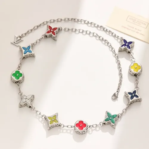 Wholesale Louis Vuitton Necklaces #1449277 $40.00 USD, Wholesale Quality Replica Louis Vuitton Necklaces