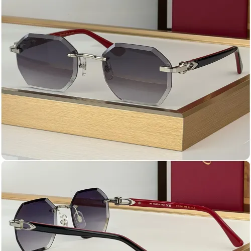 Wholesale Cartier AAA Quality Sunglassess #1449299 $68.00 USD, Wholesale Quality Replica Cartier AAA Quality Sunglassess