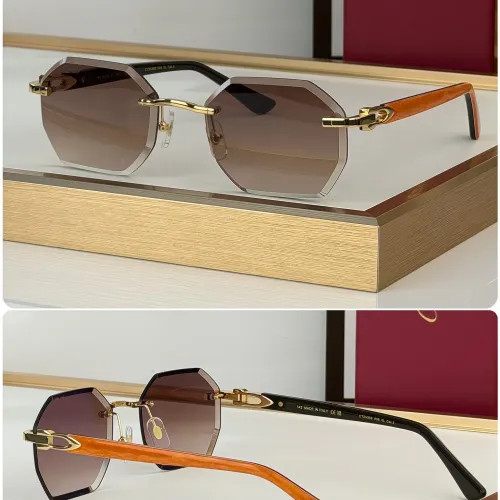 Wholesale Cartier AAA Quality Sunglassess #1449310 $68.00 USD, Wholesale Quality Replica Cartier AAA Quality Sunglassess