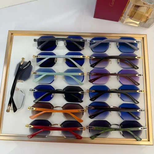 Replica Cartier AAA Quality Sunglassess #1449311 $68.00 USD for Wholesale