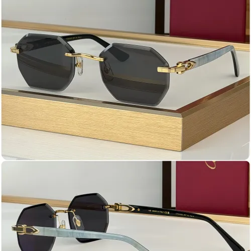 Wholesale Cartier AAA Quality Sunglassess #1449315 $68.00 USD, Wholesale Quality Replica Cartier AAA Quality Sunglassess