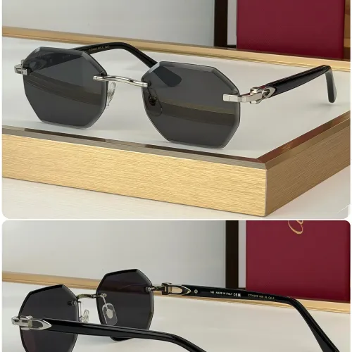 Wholesale Cartier AAA Quality Sunglassess #1449317 $68.00 USD, Wholesale Quality Replica Cartier AAA Quality Sunglassess