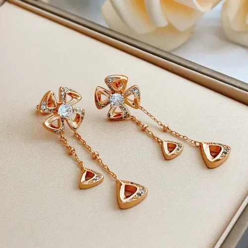 Replica Bvlgari Earrings For Women #1449327 $32.00 USD for Wholesale